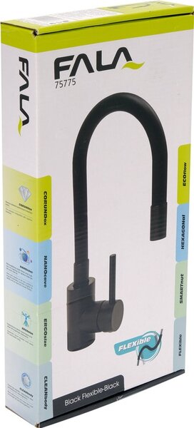 FALA Baterie dřezová BLACK FLEXIBLE černá FALA