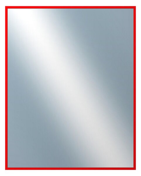 DANTIK - Zarámované zrcadlo - rozměr s rámem cca 40x50 cm z lišty Hliník červená | P01-098 (7001098)