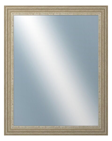 DANTIK - Zarámované zrcadlo - rozměr s rámem cca 40x50 cm z lišty LYON stříbrná (2704)