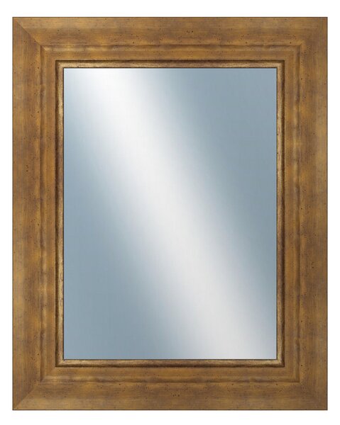 DANTIK - Zarámované zrcadlo - rozměr s rámem cca 40x50 cm z lišty TRITON široký zlatý (2952)