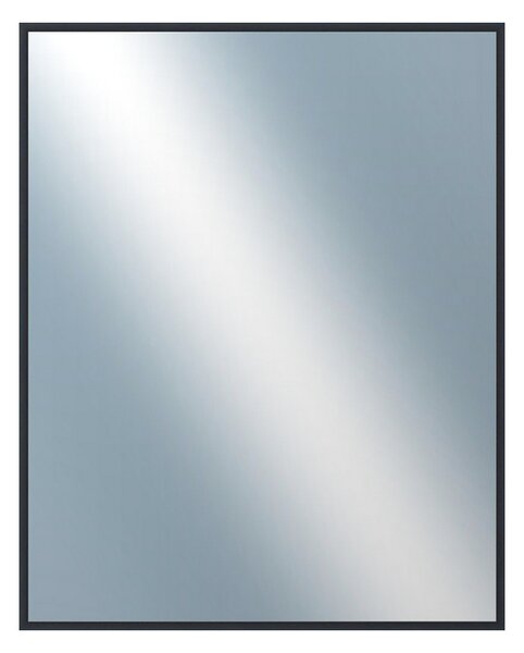DANTIK - Zarámované zrcadlo - rozměr s rámem cca 40x50 cm z lišty Hliník černá | P01-021 (7001021)