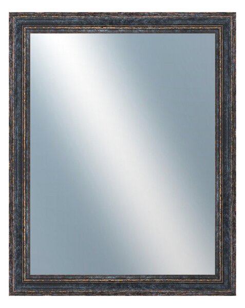 DANTIK - Zarámované zrcadlo - rozměr s rámem cca 40x50 cm z lišty LYON černá (2705)
