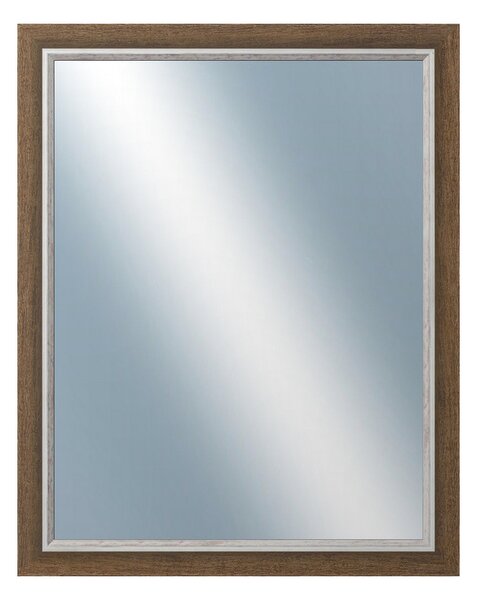 DANTIK - Zarámované zrcadlo - rozměr s rámem cca 40x50 cm z lišty TAIGA sv.hnědá (3106)