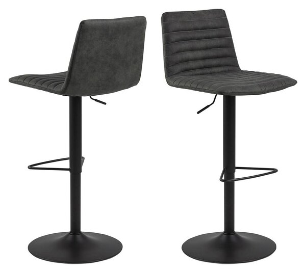ACTONA Sada 2 ks Barová židle Kimmy 46 × 50 × 110,5 cm