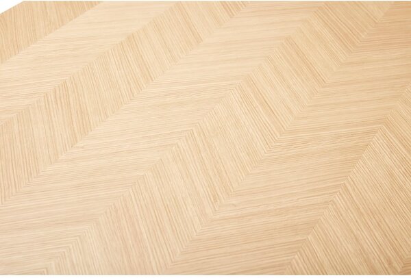 Jídelní stůl v dekoru dubu 100x200 cm Herringbone – Hübsch