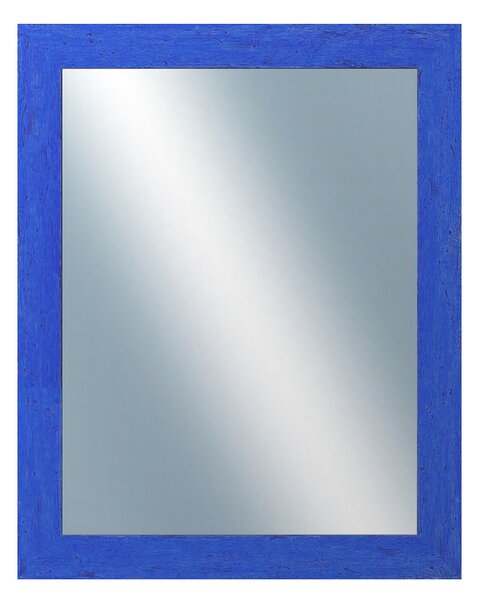 DANTIK - Zarámované zrcadlo - rozměr s rámem cca 40x50 cm z lišty RETRO modrá (2532)