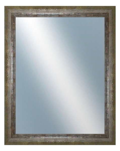 DANTIK - Zarámované zrcadlo - rozměr s rámem cca 40x50 cm z lišty NEVIS zelená (3054)