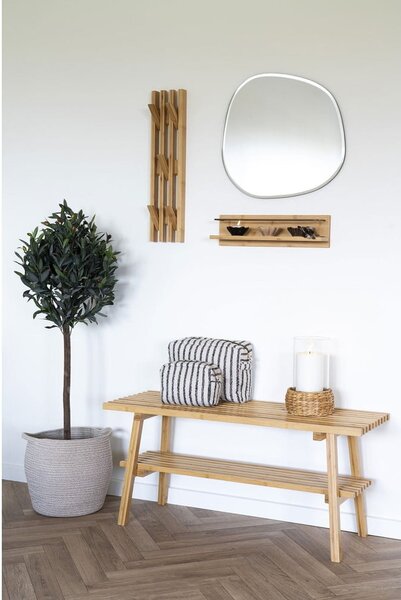 Bambusová police v přírodní barvě 45 cm Ember – House Nordic
