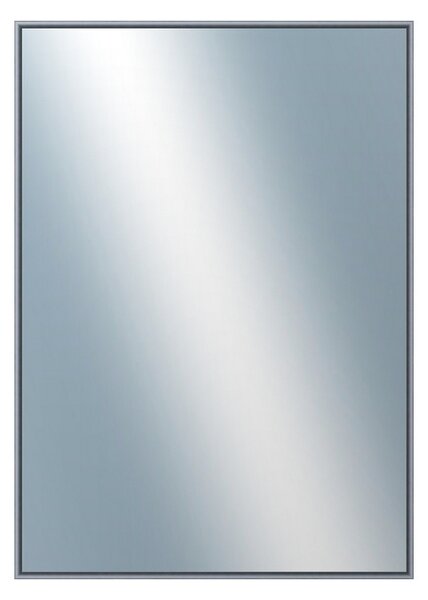 DANTIK - Zarámované zrcadlo - rozměr s rámem cca 50x70 cm z lišty Hliník platina | P02-019 (7002019)