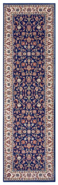 Nouristan - Hanse Home koberce Běhoun Herat 105292 Blue Cream - 80x250 cm