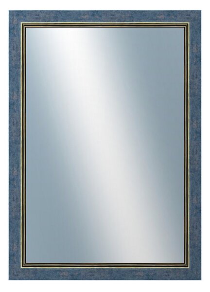 DANTIK - Zarámované zrcadlo - rozměr s rámem cca 50x70 cm z lišty CARRARA šedá (2949)