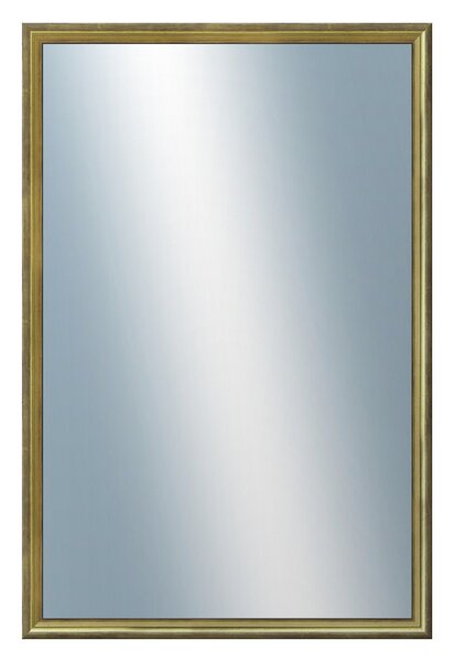 DANTIK - Zarámované zrcadlo - rozměr s rámem cca 40x60 cm z lišty Anversa piccola zlatá (3147)