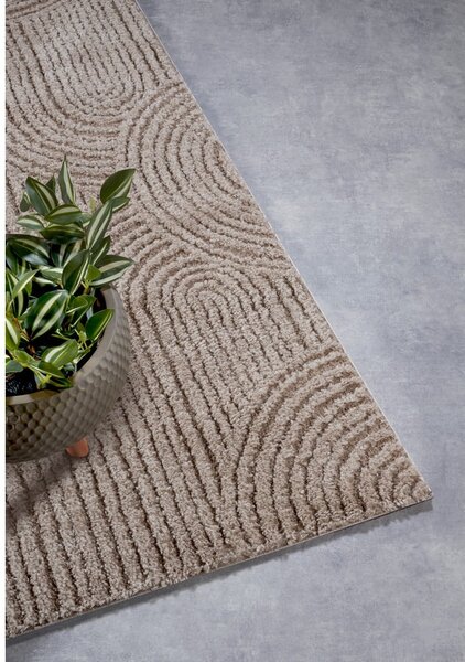 Béžový běhoun 80x240 cm Chappe Beige – Elle Decoration
