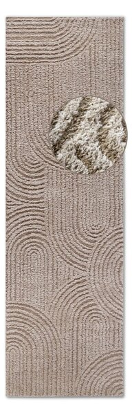 Béžový běhoun 80x240 cm Chappe Beige – Elle Decoration