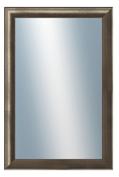 DANTIK - Zarámované zrcadlo - rozměr s rámem cca 40x60 cm z lišty Ferrosa grafit (3141)