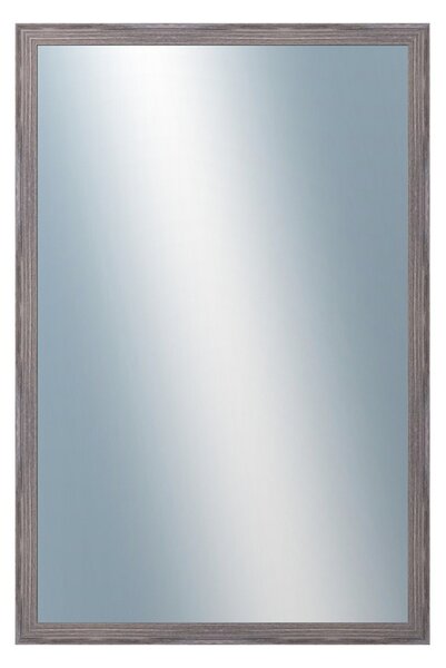 DANTIK - Zarámované zrcadlo - rozměr s rámem cca 40x60 cm z lišty KASSETTE tmavěšedá (3056)