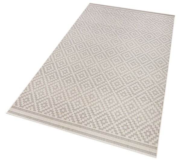 Hanse Home, Kusový koberec Meadow 102467 – na ven i na doma, 80x150, šedá, chodba / předsíň
