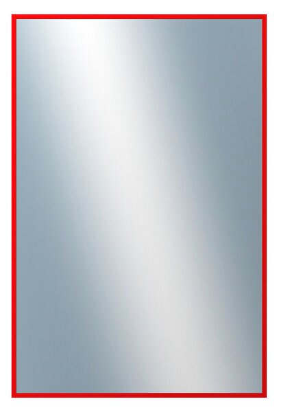 DANTIK - Zarámované zrcadlo - rozměr s rámem cca 40x60 cm z lišty Hliník červená | P01-098 (7001098)