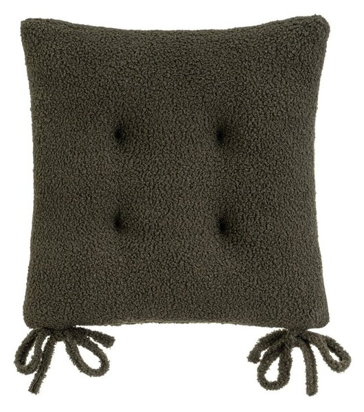 Podsedák z materiálu bouclé 40x40 cm Sherpa Bouclé – Casa Selección