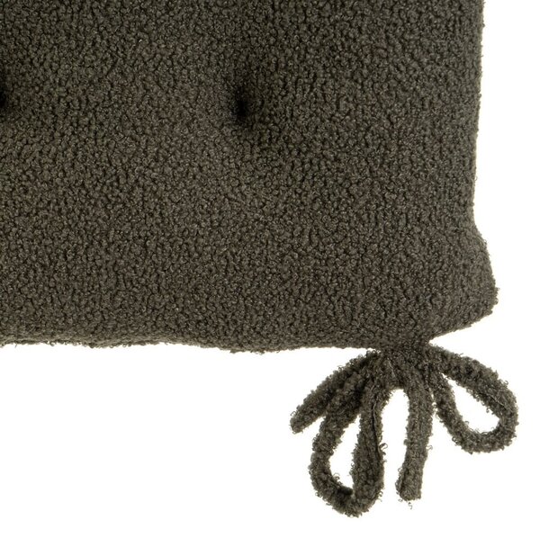 Podsedák z materiálu bouclé 40x40 cm Sherpa Bouclé – Casa Selección