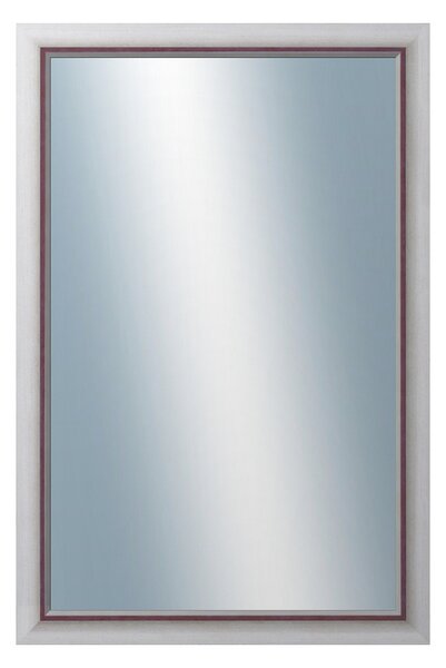 DANTIK - Zarámované zrcadlo - rozměr s rámem cca 40x60 cm z lišty RIVIERA vínová (3104)