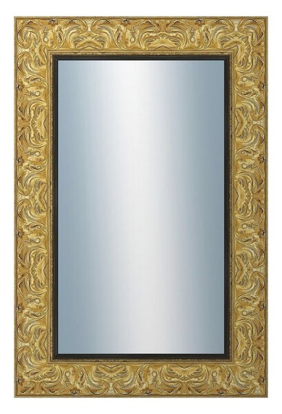 DANTIK - Zarámované zrcadlo - rozměr s rámem cca 40x60 cm z lišty PRAHA zlatá (2752)