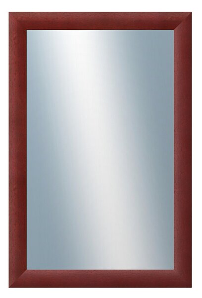 DANTIK - Zarámované zrcadlo - rozměr s rámem cca 40x60 cm z lišty LEDVINKA vínová (1445)