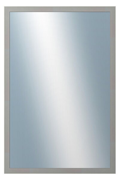 DANTIK - Zarámované zrcadlo - rozměr s rámem cca 40x60 cm z lišty PASTELKA šedá rovná (2966)