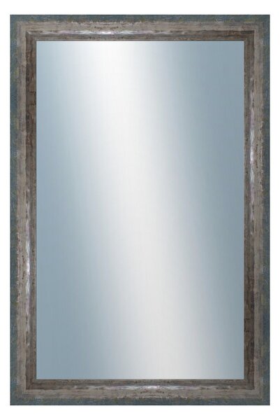 DANTIK - Zarámované zrcadlo - rozměr s rámem cca 40x60 cm z lišty NEVIS modrá (3052)