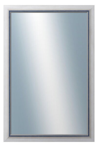 DANTIK - Zarámované zrcadlo - rozměr s rámem cca 40x60 cm z lišty RIVIERA modrá (3103)