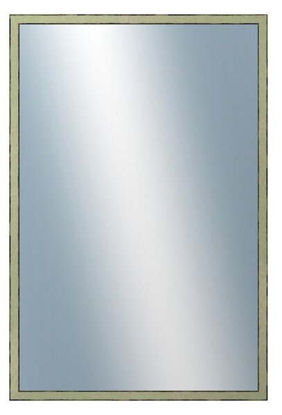 DANTIK - Zarámované zrcadlo - rozměr s rámem cca 40x60 cm z lišty AKVAREL zelená vysoká (2655)