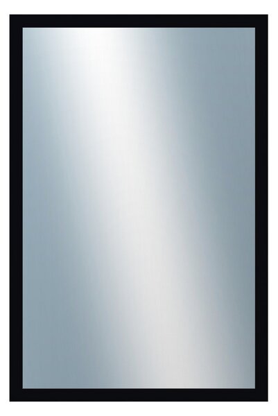 DANTIK - Zarámované zrcadlo - rozměr s rámem cca 40x60 cm z lišty PASTELKA černá rovná (2597)