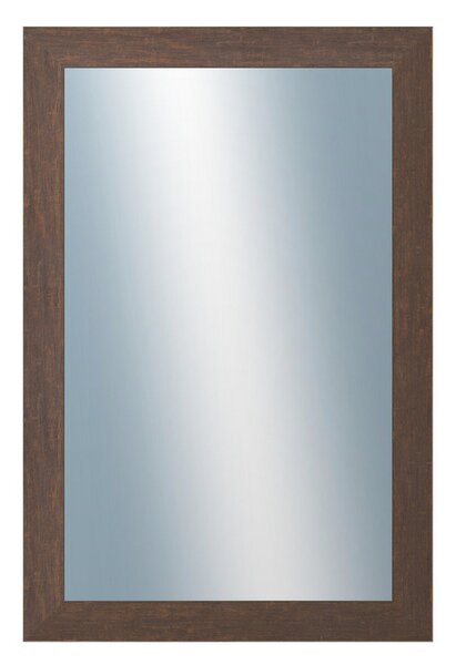 DANTIK - Zarámované zrcadlo - rozměr s rámem cca 40x60 cm z lišty RETRO hnědá (3144)
