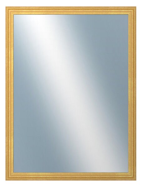 DANTIK - Zarámované zrcadlo - rozměr s rámem cca 60x80 cm z lišty LYON zlatá (2703)
