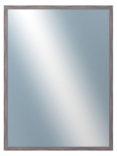 DANTIK - Zarámované zrcadlo - rozměr s rámem cca 60x80 cm z lišty KASSETTE tmavěšedá (3056)