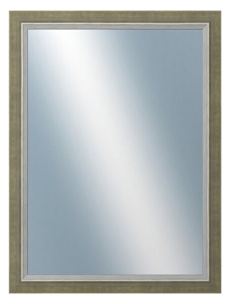 DANTIK - Zarámované zrcadlo - rozměr s rámem cca 60x80 cm z lišty AMALFI zelená (3115)