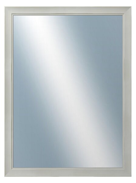 DANTIK - Zarámované zrcadlo - rozměr s rámem cca 60x80 cm z lišty ANDRÉ velká bílá (3155)