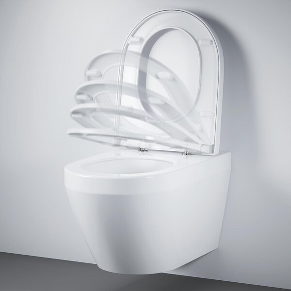 GROHE Euro Ceramic - Závěsné WC se SoftClose WC sedátkem, alpská bílá 102510SH00