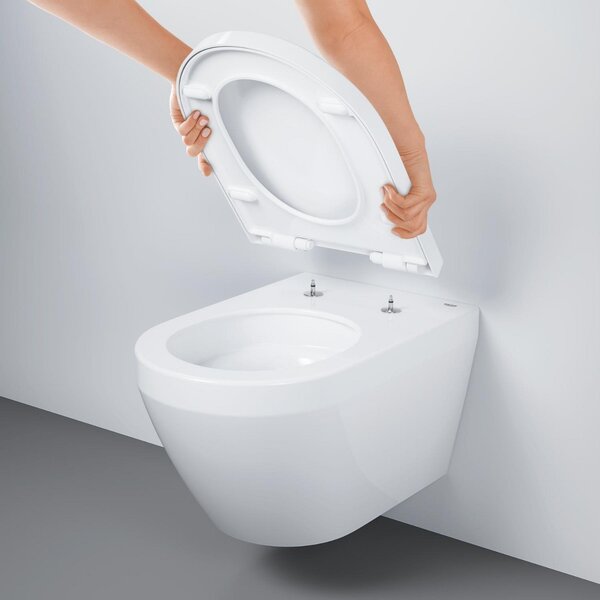 GROHE Euro Ceramic - Závěsné WC se SoftClose WC sedátkem, alpská bílá 102510SH00