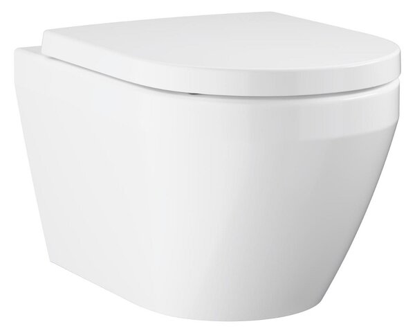 GROHE Euro Ceramic - Závěsné WC se SoftClose WC sedátkem, alpská bílá 102510SH00