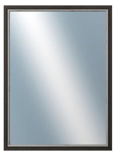 DANTIK - Zarámované zrcadlo - rozměr s rámem cca 60x80 cm z lišty TAIGA černá (3108)