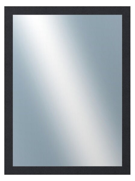DANTIK - Zarámované zrcadlo - rozměr s rámem cca 60x80 cm z lišty 4020 černá (2769)