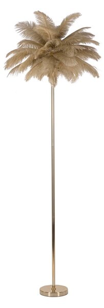Stojací lampa ve zlaté barvě (výška 160 cm) Palm – Mauro Ferretti