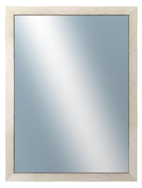 DANTIK - Zarámované zrcadlo - rozměr s rámem cca 60x80 cm z lišty RETRO bílá (2531)