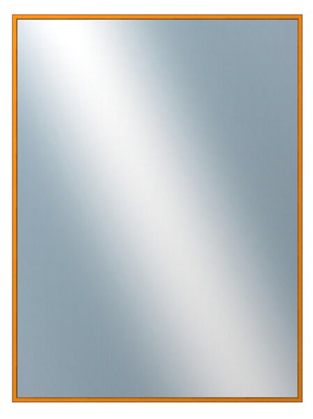 DANTIK - Zarámované zrcadlo - rozměr s rámem cca 60x80 cm z lišty Hliník oranžová | P269-217 (7269217)