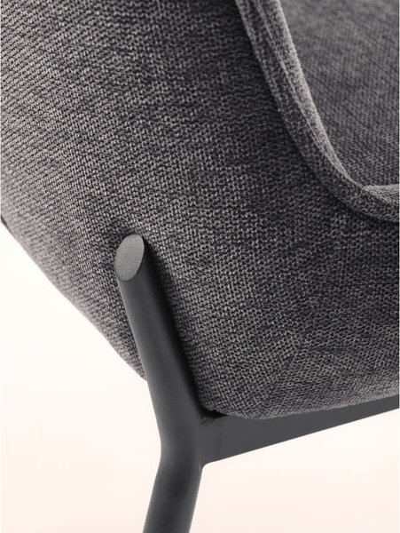Tmavě šedá jídelní židle Calgary – Unique Furniture
