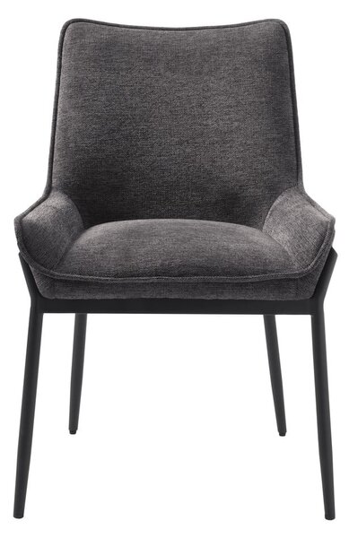 Tmavě šedá jídelní židle Calgary – Unique Furniture