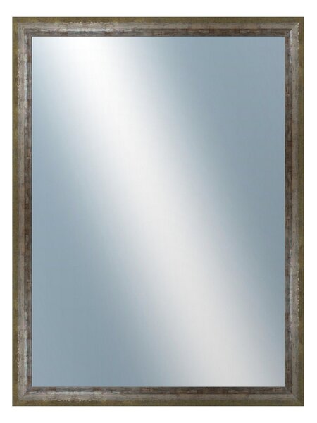 DANTIK - Zarámované zrcadlo - rozměr s rámem cca 60x80 cm z lišty NEVIS zelená (3054)