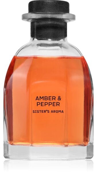 Sister's Aroma Home Fragrance Amber and Pepper aroma difuzér 140 ml