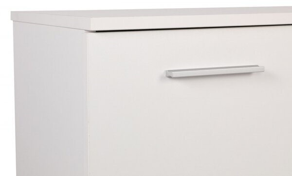 Hanah Home Botník Triah 108x108 cm bílý